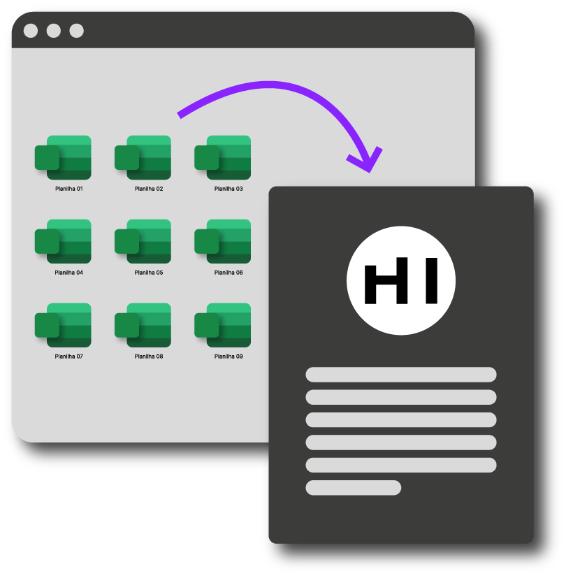 Inhire Elimine Planilhas