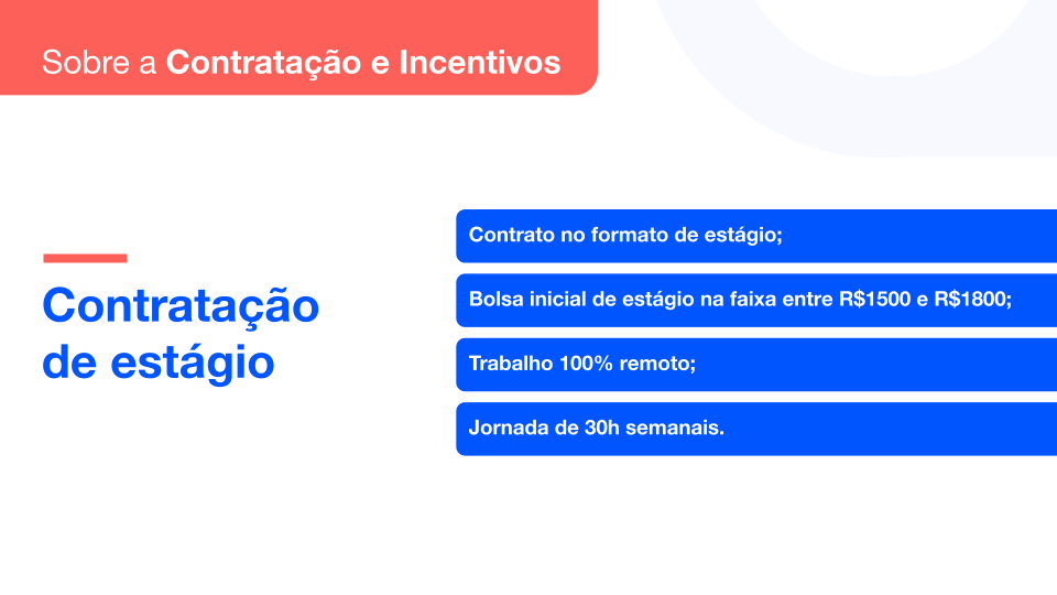 Sobre contratação de estágio
